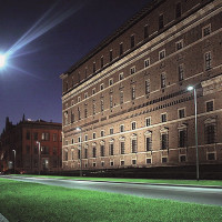 Palazzo Farnese, la vista da via Risorgimento