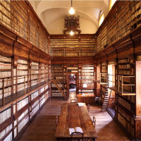 La biblioteca - foto Collegio Alberoni