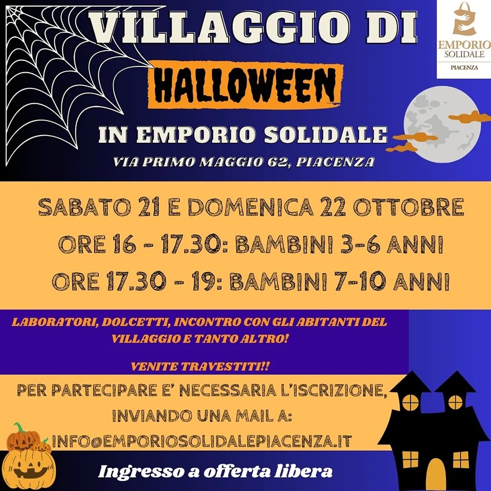 Villaggio di Halloween ScopriPiacenza.it