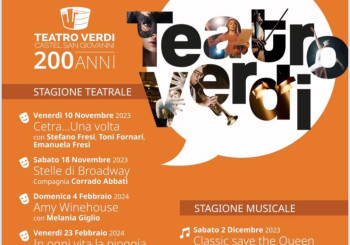 Stagione Teatrale Teatro Vedi - Castel San Giovanni