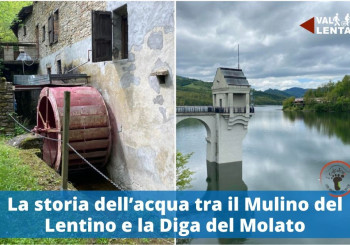 La storia dell'acqua tra il Mulino del Lentino e la Diga del Molato