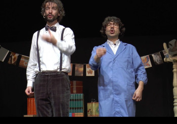 Compagnia Manicomics Teatro in "Un chilo di libri per un panino"