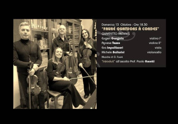 Concerto "Fauré Quatuors à cordes"