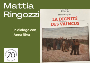 Presentazione del libro di Mattia Ringozzi  "La dignité des vaincus"