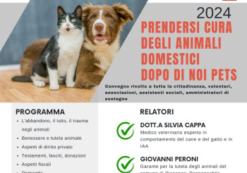 Prendersi Cura degli Animali Domestici - Dopo di Noi Pets 2024