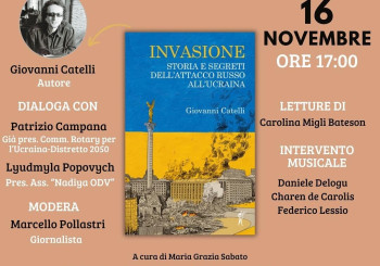 Presentazione del libro "Invasione, storia e segreti dell'attacco russo all'Ucraina"