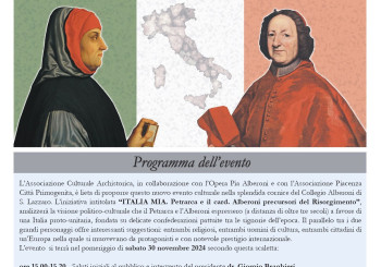 ITALIA MIA. Petrarca e il cardinale Alberoni precursori del Risorgimento