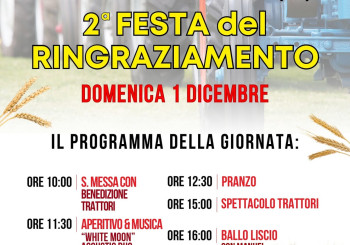 2ª Festa del Ringraziamento a Villanova sull’Arda