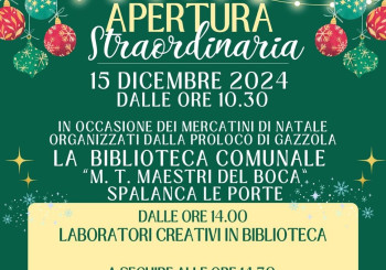 Magia di Natale: Un Giorno Speciale in Biblioteca a Gazzola