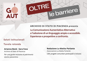 "Go AUT. Oltre le barriere" - Tavola rotonda sull’inclusione culturale