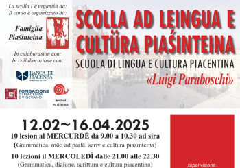 Scuola di dialetto piacentino - 28ª edizione