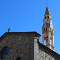 Il campamile della chiesa di Marsaglia