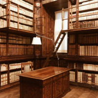 La Biblioteca monumentale del Collegio Alberoni - foto Camilla Calzarossa Lusardi