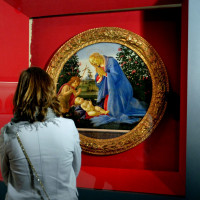 Tondo di Botticelli a Palazzo Farnese